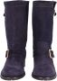 Jimmy Choo Pre-owned Suede boots Blue Dames - Thumbnail 3