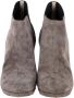 Jimmy Choo Pre-owned Suede boots Gray Dames - Thumbnail 2
