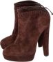 Jimmy Choo Pre-owned Suede boots Red Dames - Thumbnail 3