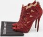 Jimmy Choo Pre-owned Suede boots Red Dames - Thumbnail 9