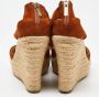 Jimmy Choo Pre-owned Suede espadrilles Brown Dames - Thumbnail 5