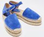 Jimmy Choo Pre-owned Suede flats Blue Dames - Thumbnail 3