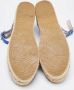 Jimmy Choo Pre-owned Suede flats Blue Dames - Thumbnail 5