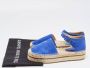 Jimmy Choo Pre-owned Suede flats Blue Dames - Thumbnail 8