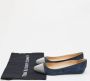 Jimmy Choo Pre-owned Suede flats Blue Dames - Thumbnail 9
