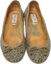 Jimmy Choo Pre-owned Suede flats Gray Dames - Thumbnail 2