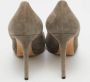 Jimmy Choo Pre-owned Suede heels Beige Dames - Thumbnail 5