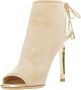 Jimmy Choo Pre-owned Suede heels Beige Dames - Thumbnail 4