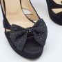 Jimmy Choo Pre-owned Suede heels Black Dames - Thumbnail 7