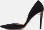 Jimmy Choo Pre-owned Suede heels Black Dames - Thumbnail 2