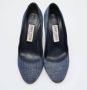 Jimmy Choo Pre-owned Suede heels Blue Dames - Thumbnail 3