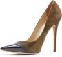 Jimmy Choo Pre-owned Suede heels Green Dames - Thumbnail 4