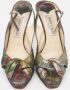 Jimmy Choo Pre-owned Suede heels Multicolor Dames - Thumbnail 3