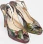 Jimmy Choo Pre-owned Suede heels Multicolor Dames - Thumbnail 4