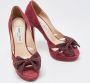 Jimmy Choo Pre-owned Suede heels Purple Dames - Thumbnail 4