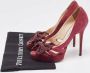 Jimmy Choo Pre-owned Suede heels Purple Dames - Thumbnail 9