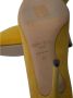 Jimmy Choo Pre-owned Suede heels Yellow Dames - Thumbnail 6
