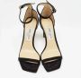 Jimmy Choo Pre-owned Suede sandals Black Dames - Thumbnail 3
