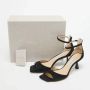 Jimmy Choo Pre-owned Suede sandals Black Dames - Thumbnail 9