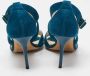 Jimmy Choo Pre-owned Suede sandals Blue Dames - Thumbnail 5