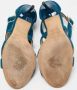 Jimmy Choo Pre-owned Suede sandals Blue Dames - Thumbnail 6