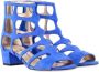 Jimmy Choo Pre-owned Suede sandals Blue Dames - Thumbnail 7
