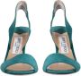 Jimmy Choo Pre-owned Suede sandals Blue Dames - Thumbnail 3