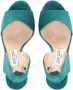 Jimmy Choo Pre-owned Suede sandals Blue Dames - Thumbnail 5