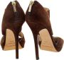 Jimmy Choo Pre-owned Suede sandals Brown Dames - Thumbnail 4