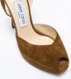 Jimmy Choo Pre-owned Suede sandals Brown Dames - Thumbnail 6