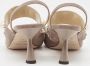 Jimmy Choo Pre-owned Suede sandals Brown Dames - Thumbnail 5