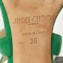 Jimmy Choo Pre-owned Suede sandals Green Dames - Thumbnail 8