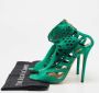 Jimmy Choo Pre-owned Suede sandals Green Dames - Thumbnail 9