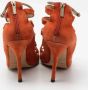 Jimmy Choo Pre-owned Suede sandals Orange Dames - Thumbnail 5