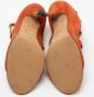 Jimmy Choo Pre-owned Suede sandals Orange Dames - Thumbnail 6
