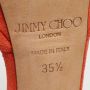 Jimmy Choo Pre-owned Suede sandals Orange Dames - Thumbnail 7