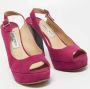 Jimmy Choo Pre-owned Suede sandals Pink Dames - Thumbnail 4