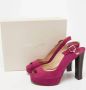 Jimmy Choo Pre-owned Suede sandals Pink Dames - Thumbnail 9