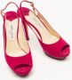 Jimmy Choo Pre-owned Suede sandals Pink Dames - Thumbnail 4