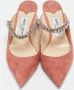 Jimmy Choo Pre-owned Suede sandals Pink Dames - Thumbnail 3