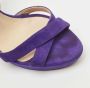 Jimmy Choo Pre-owned Suede sandals Purple Dames - Thumbnail 7