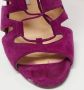 Jimmy Choo Pre-owned Suede sandals Purple Dames - Thumbnail 7