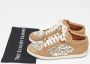 Jimmy Choo Pre-owned Suede sneakers Beige Dames - Thumbnail 9