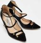 Jimmy Choo Pre-owned Velvet heels Black Dames - Thumbnail 4