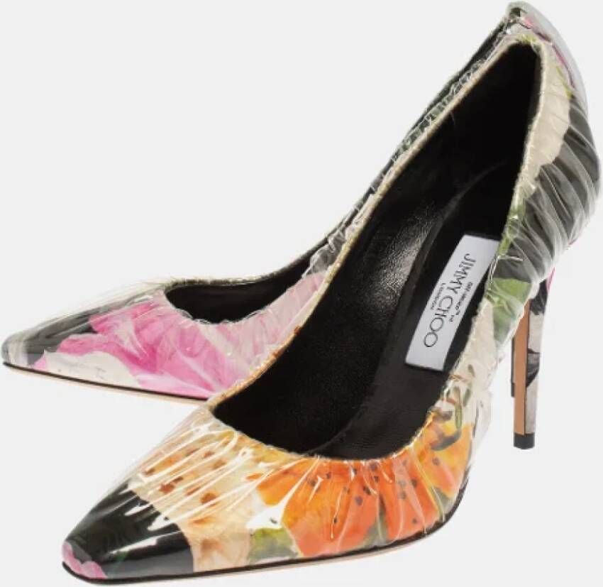 Jimmy Choo Pre-owned Vinyl heels Multicolor Dames