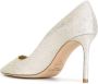 Jimmy Choo Glitter Slip-on Pumps Gray Dames - Thumbnail 6