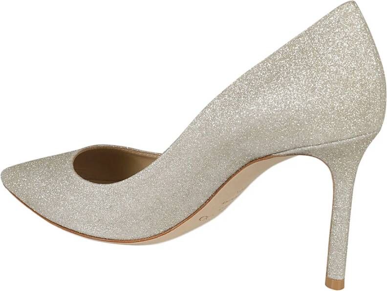 Jimmy Choo Romy 85 pumps Zilver - Foto 5