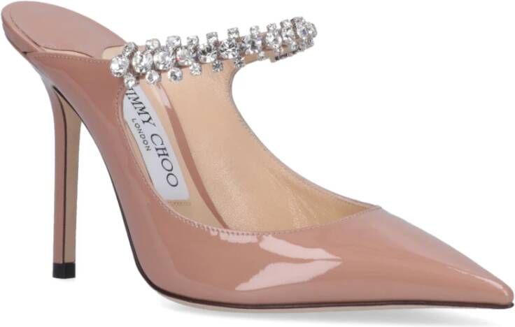 Jimmy Choo Bing muiltjes verfraaid met kristallen Roze - Foto 2