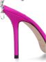 Jimmy Choo Pumps & high heels Saeda 100 Pumps Satin in roze - Thumbnail 7