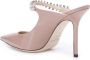 Jimmy Choo Bing muiltjes verfraaid met kristallen Roze - Thumbnail 6